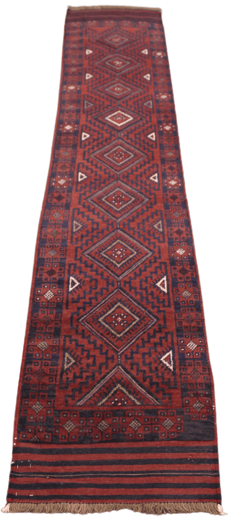 Mashwani Kilim Rug - 373 cm x 67 cm