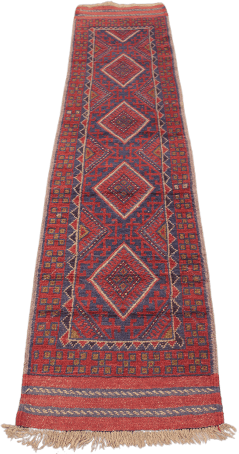 Mashwani Kilim Rug - 350 cm x 77 cm