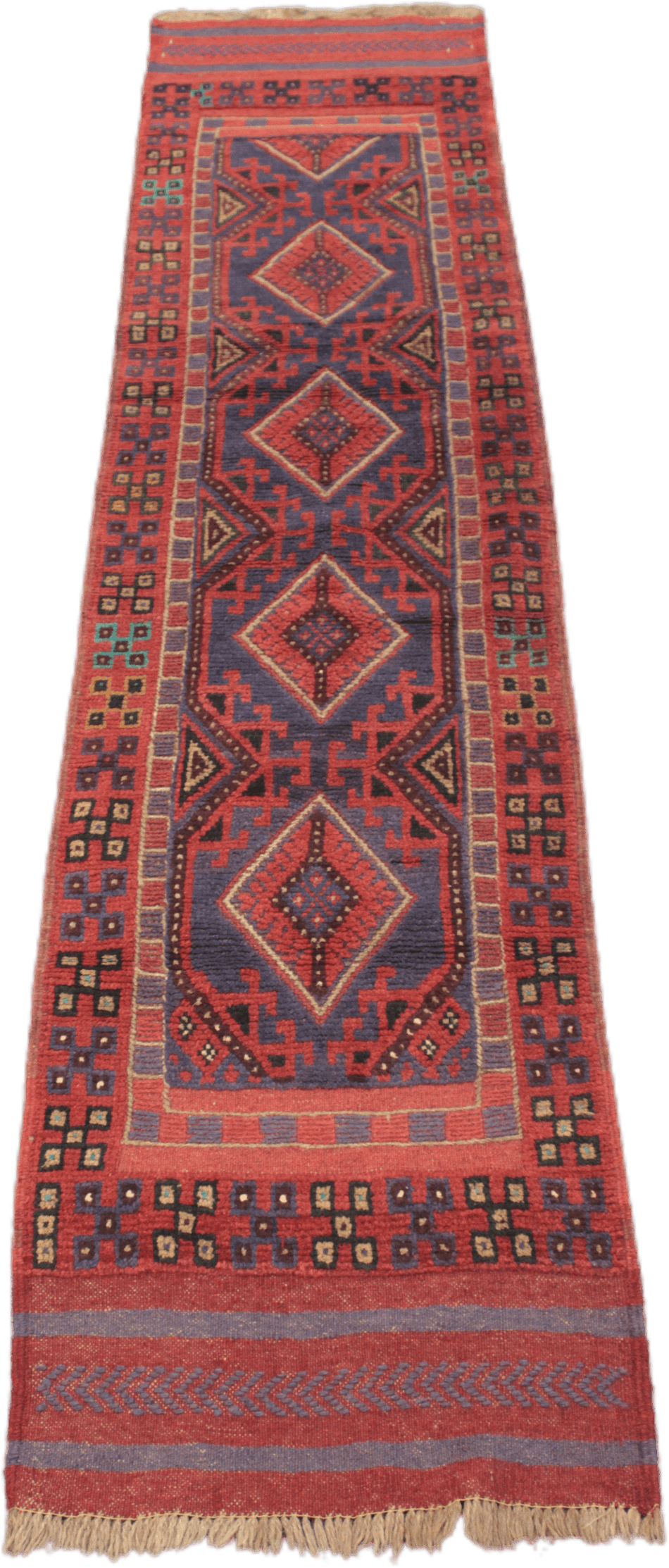 Mashwani Kilim Rug - 256 cm x 60 cm