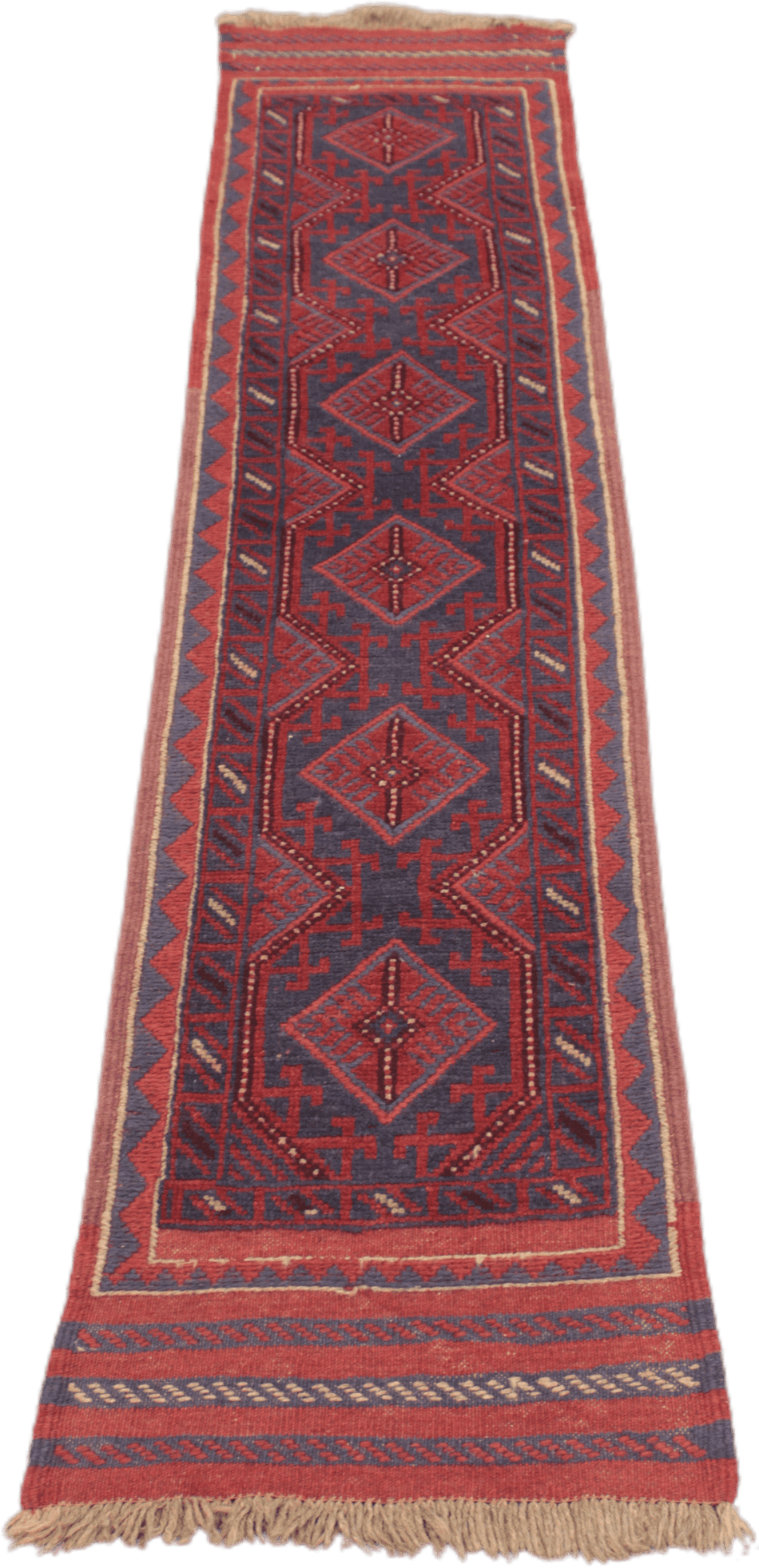 Mashwani Kilim Rug - 244 cm x 56 cm