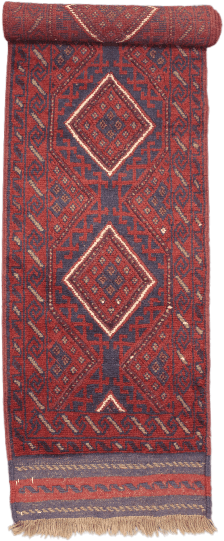 Mashwani Kilim Rug - 251 cm x 56 cm