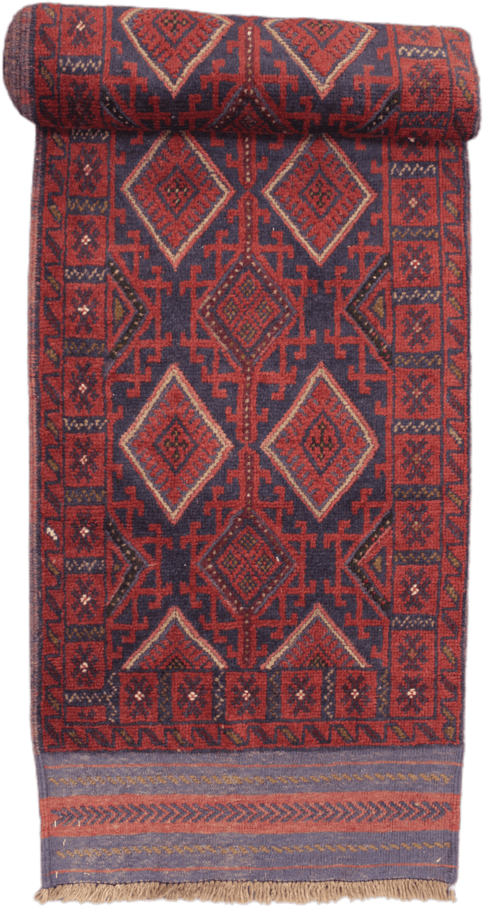 Mashwani Kilim Rug - 350 cm x 77 cm