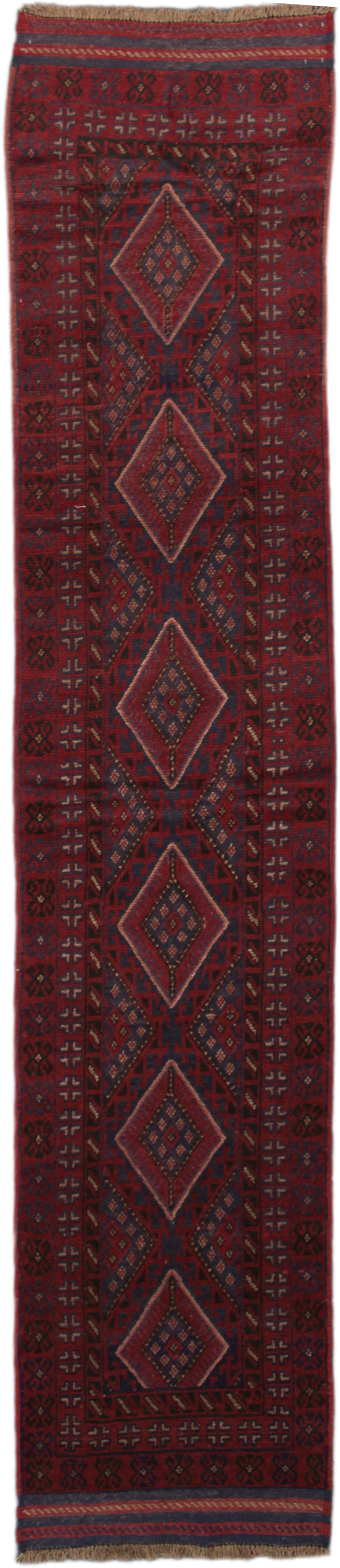 Mashwani Kilim Rug - 367 cm x 72 cm