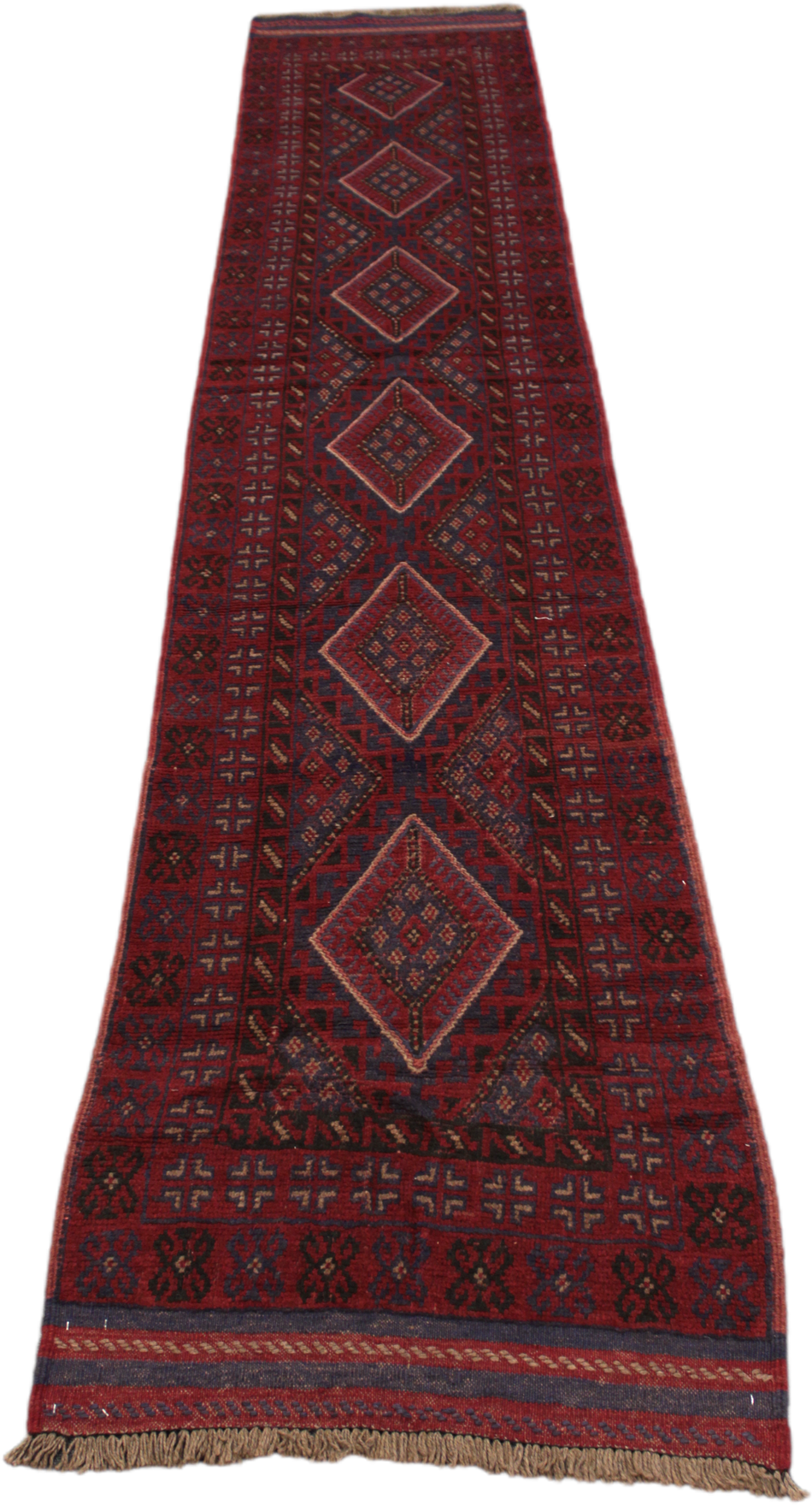 Mashwani Kilim Rug - 367 cm x 72 cm