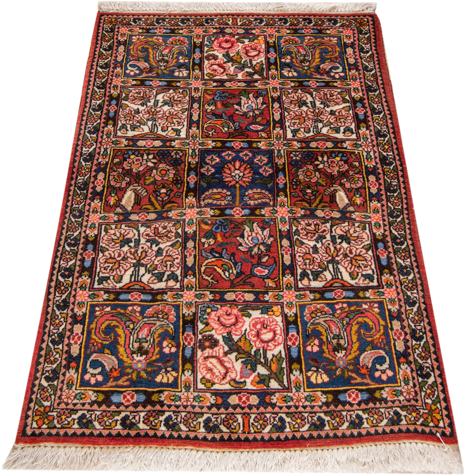 Bakhtiari Rug - 102 cm x 65 cm