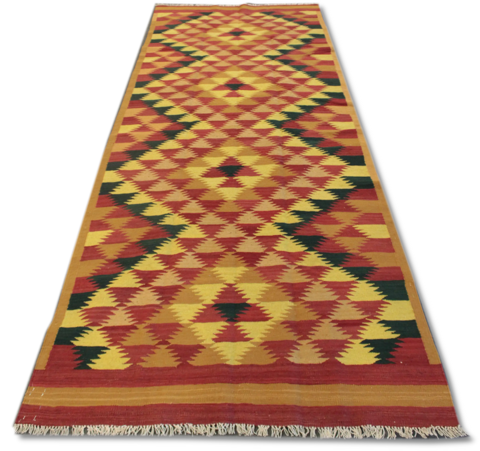 Turkish Kilim Runner -  367 cm x 143 cm