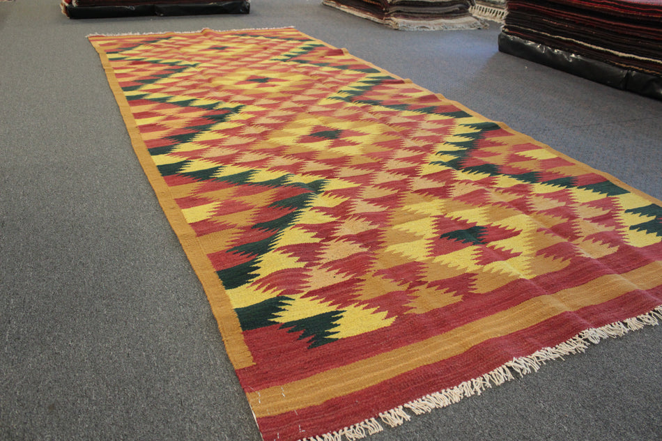 Turkish Kilim Runner -  367 cm x 143 cm