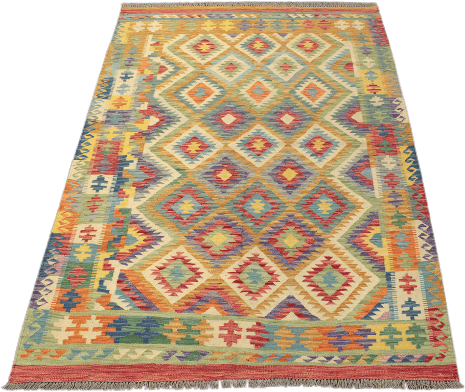 Chobi Kilim Rug - 241 cm x 172 cm