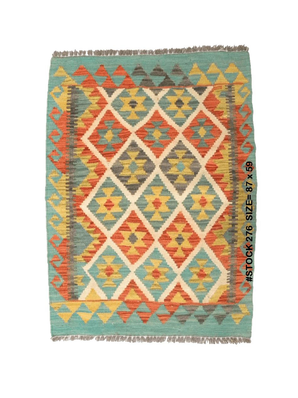 Chobi Kilim - 87 cm x 59 cm