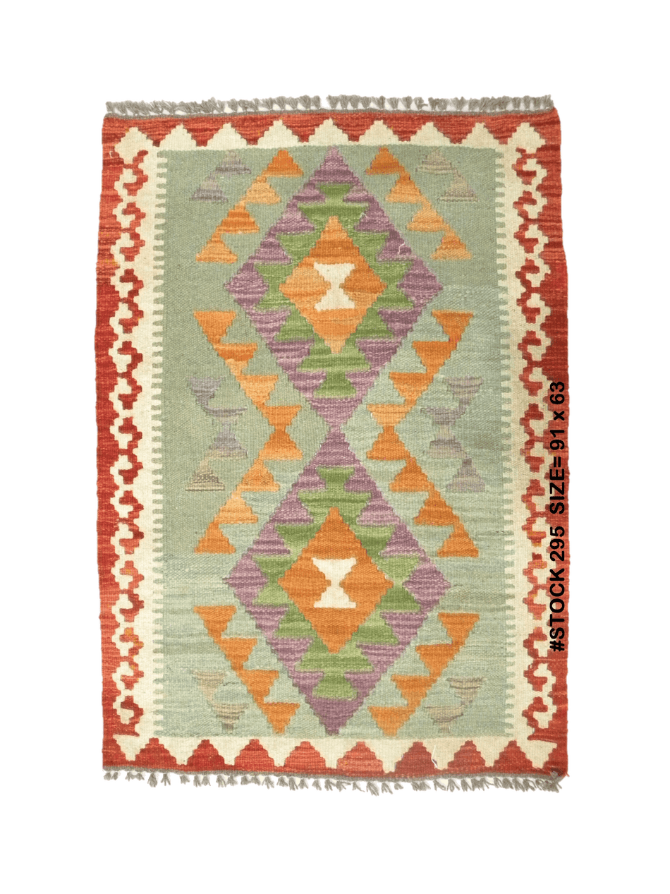 Chobi Kilim - 91 cm x 63 cm