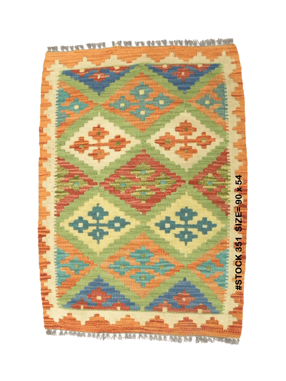 Chobi Kilim - 90 cm x 54 cm