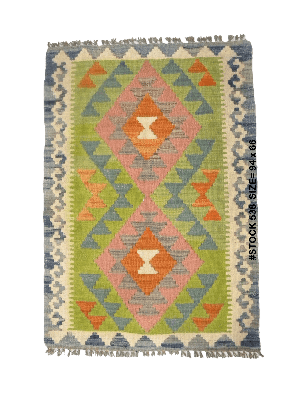 Chobi Kilim - 94 cm x 66 cm