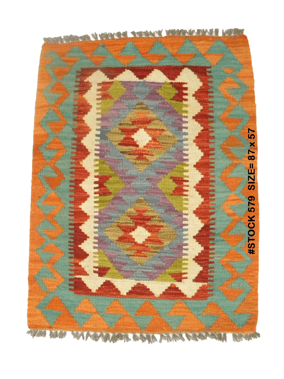 Chobi Kilim - 87 cm x 57 cm