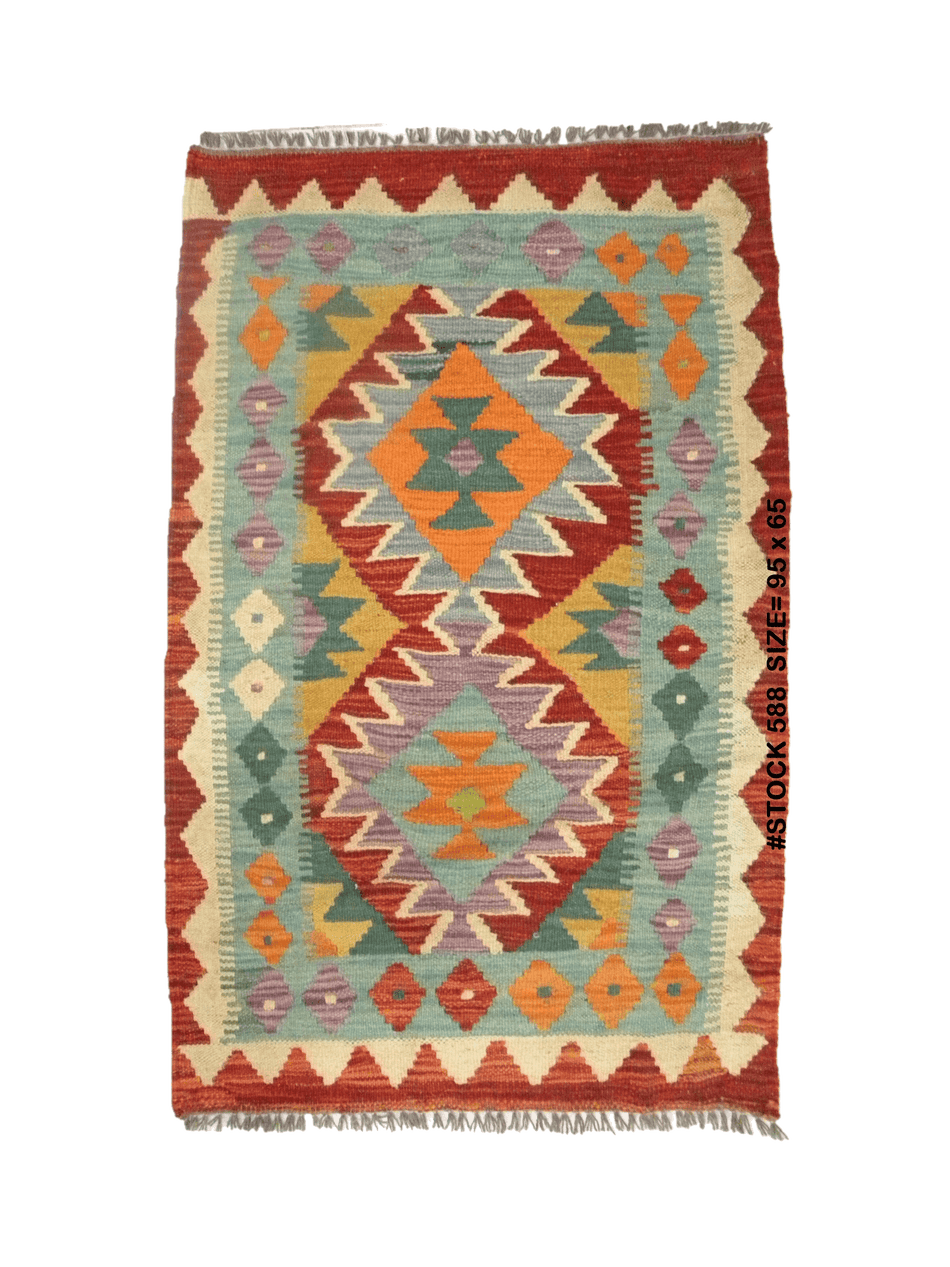 Chobi Kilim - 95 cm x 65 cm