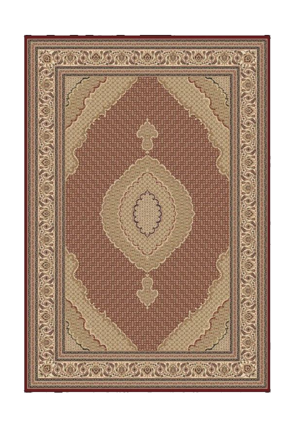 Traditional Isfahan Premium Designer Rug (10828 013 Red) Persian Rug