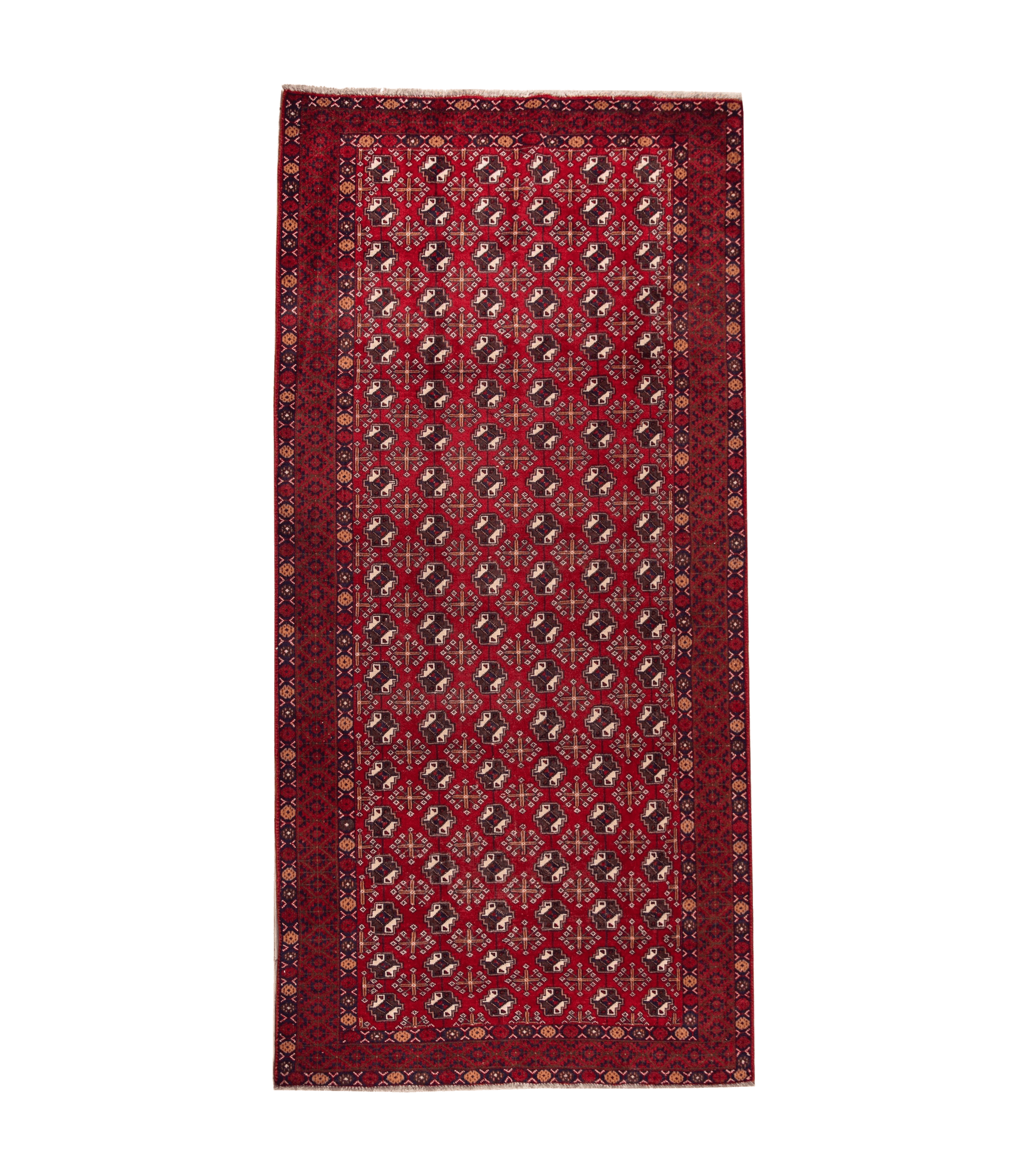 Persian Turkoman Rug 283 cm x 136 cm Persian Rug Gallery