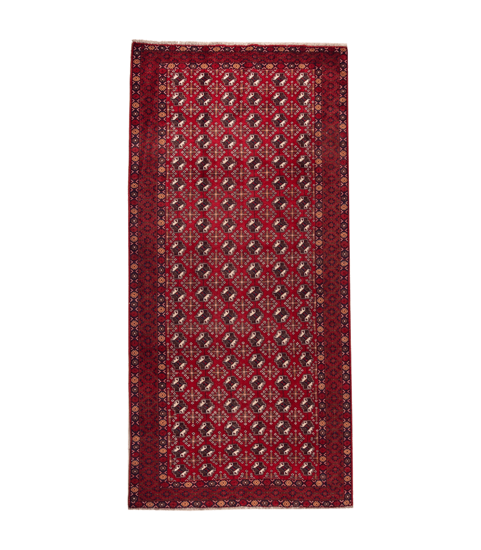 Persian Turkoman Rug - 283 cm x 136 cm