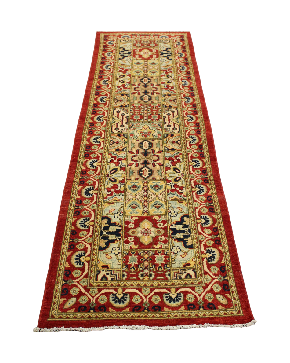 Kazak Runner - 296 cm x 86 cm