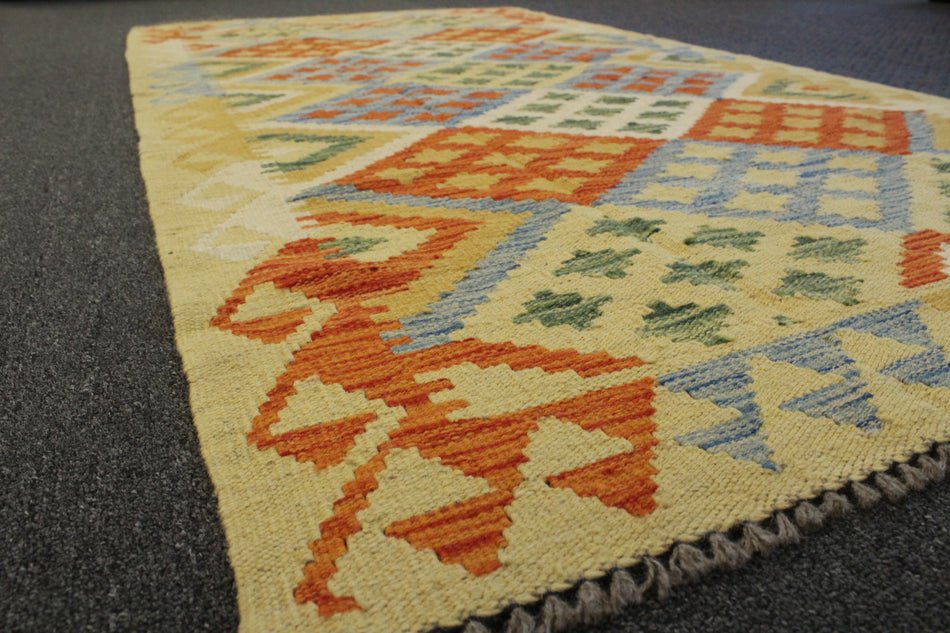 Chobi Kilim - 199 cm x 102 cm