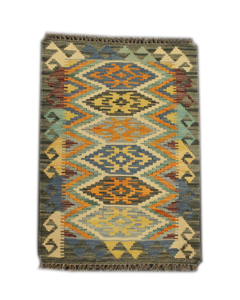 Chobi Kilim - 91 cm x 64 cm