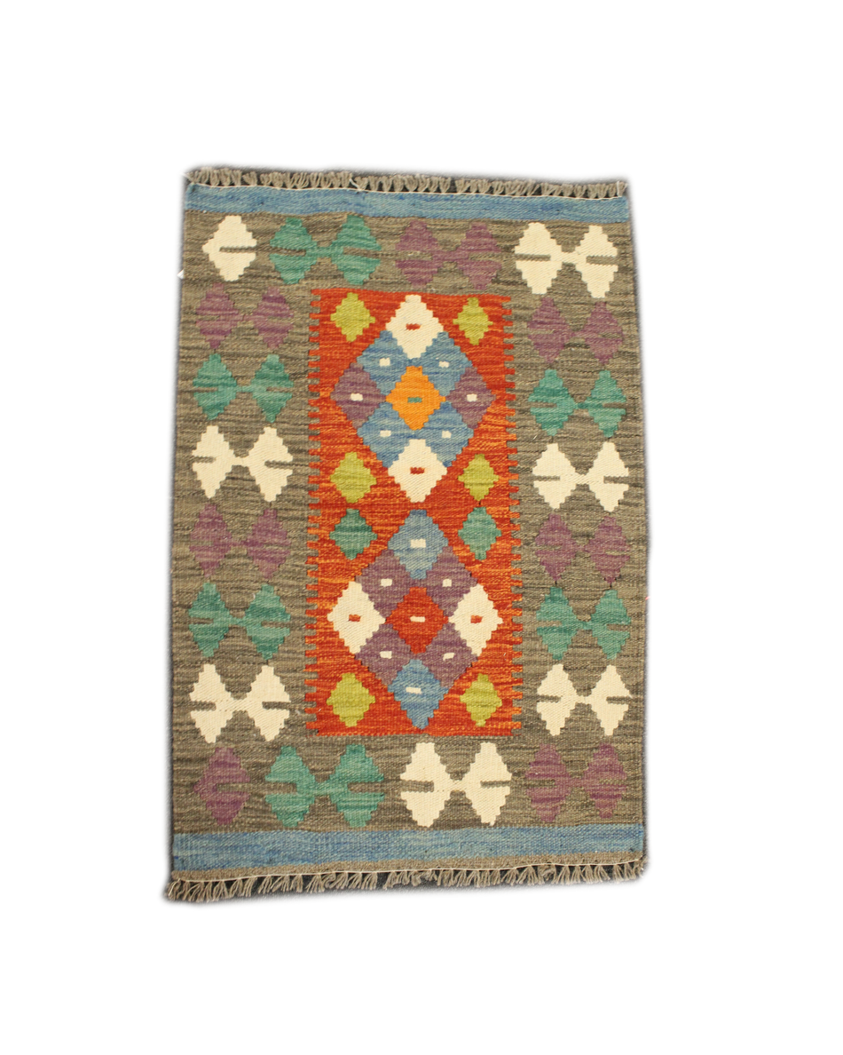 Chobi Kilim - 83 cm x 62 cm