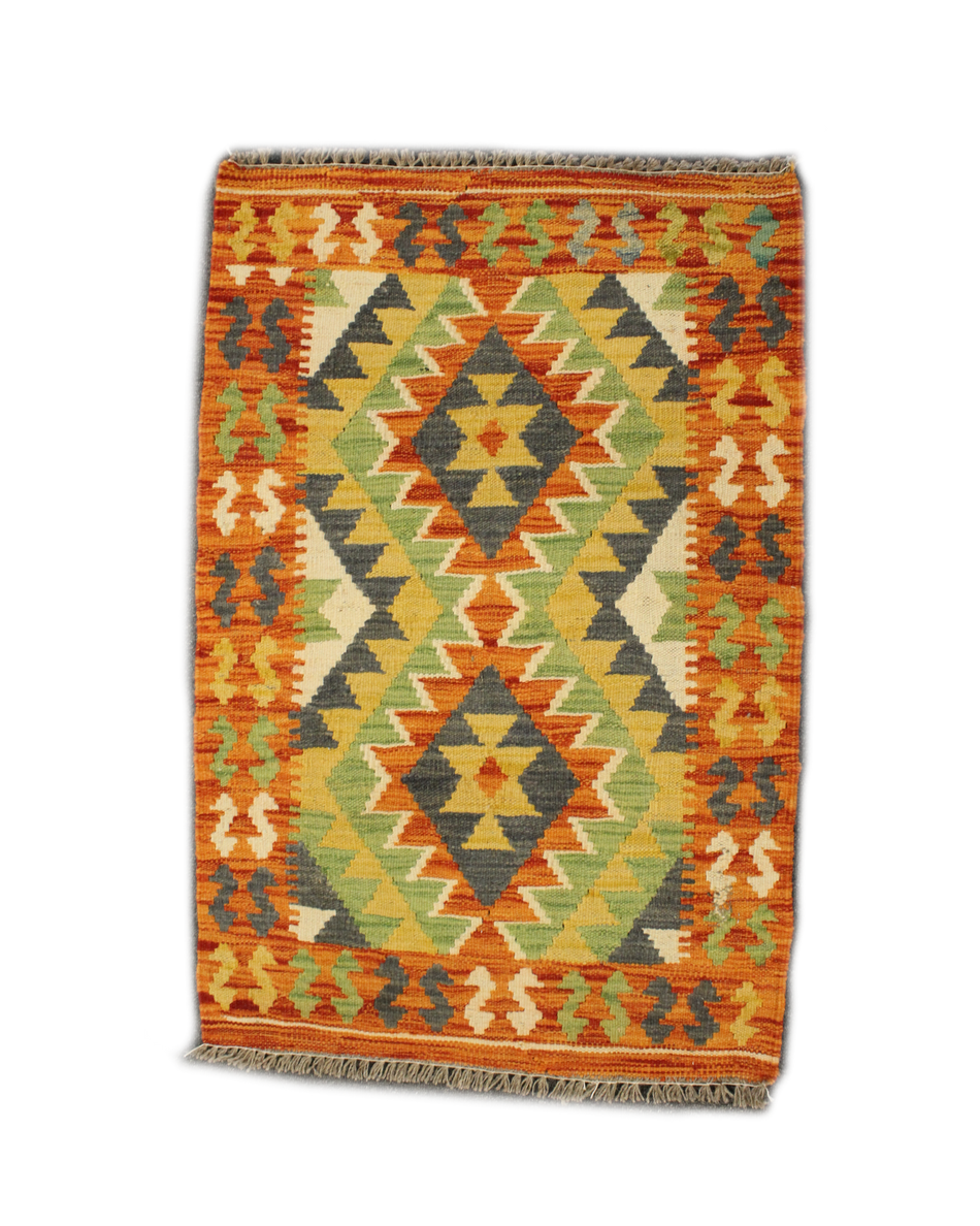 Chobi Kilim - 93 cm x 62 cm