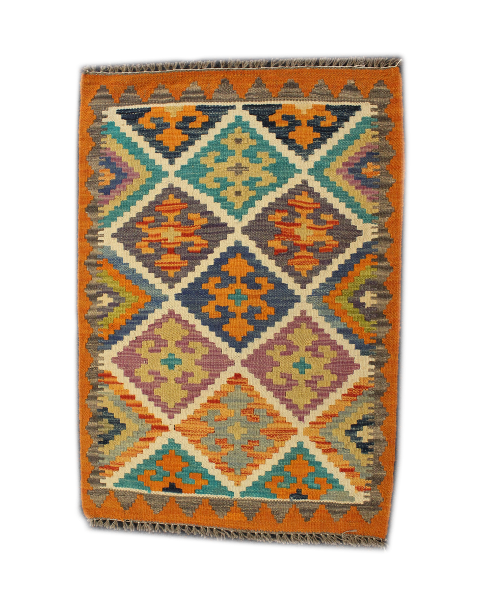 Chobi Kilim - 91 cm x 62 cm