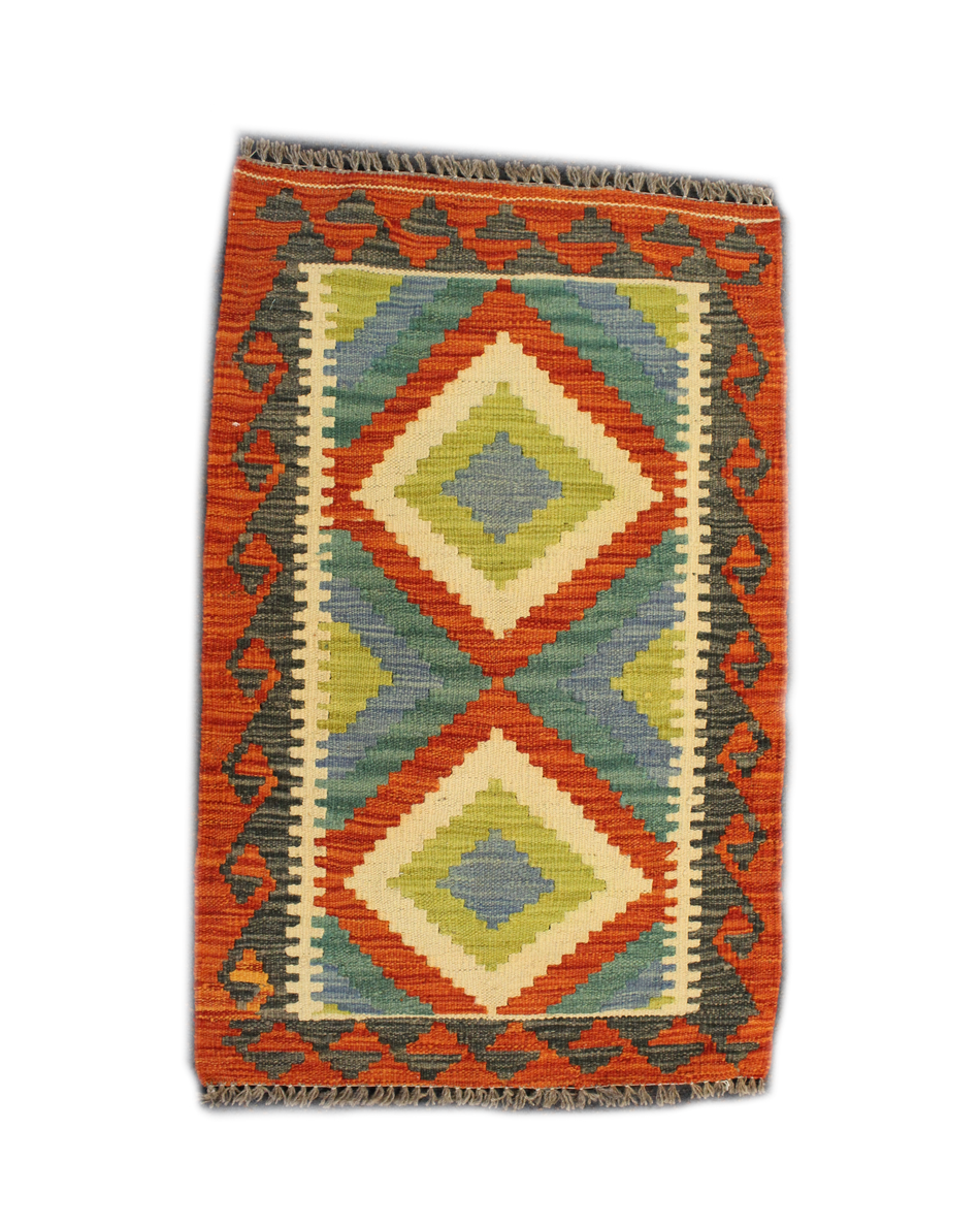 Chobi Kilim - 95 cm x 60 cm